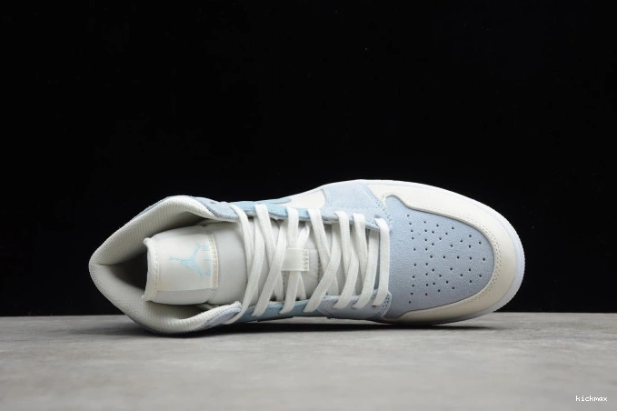 Cheap DA4666-100 Mid Jordan 1 Mixed Textures Blue Air 0704